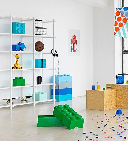 LEGO® Storage 보관함 - 8 크놉 - 50x25x18 - 하늘색