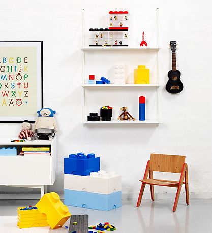 LEGO® Storage 보관함 - 8 크놉 - 50x25x18 - 하늘색