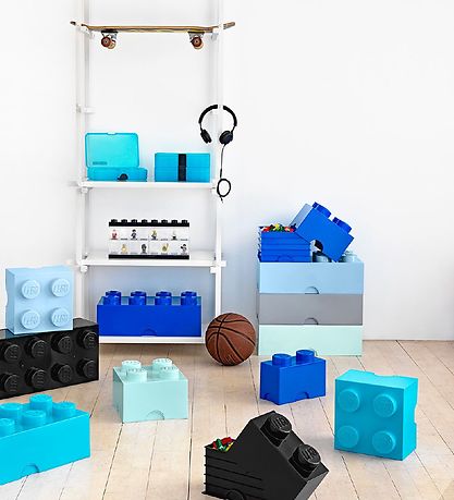 LEGO® Storage 보관함 - 8 크놉 - 50x25x18 - 하늘색