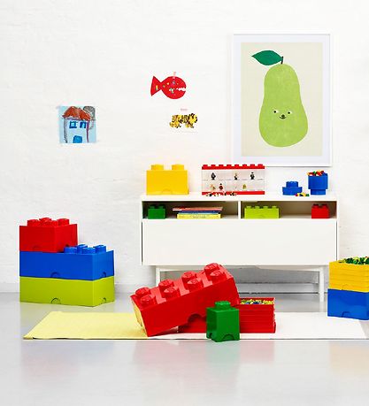 LEGO® Storage Storage Box - 8 Stud - 50x25x18 - Blue