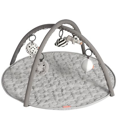 Done By Deer Activity Play Mat - Quilted - Grey