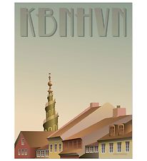 Vissevasse Poster - 50x70 - Kopenhagen - Christianshavn