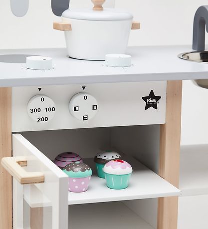 Kids Concept Køkken - White/Grey