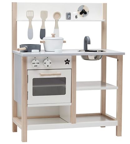 Kids Concept Køkken - White/Grey