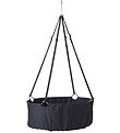 Leander Classic Vugge m. Madras - 83x50x30 cm - Grey