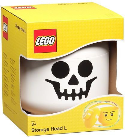 LEGO® Storage Aufbewahrungsbox - Groß - Kopf - 27 cm - Skelett