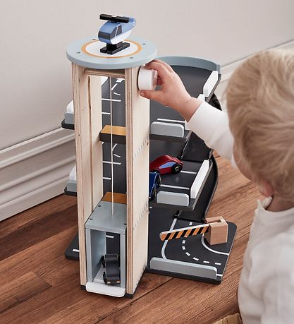 Kids Concept Parkgarage - Aiden - Grau