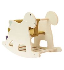 Kids Concept Rocking Horse - Wood - Dinosaur