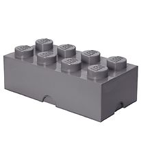 Boîte de rangement LEGO® Storage - 8 Boutons - 50x25x18 - Gris F