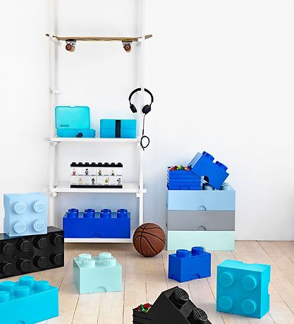 LEGO® Storage Storage Box - 8 Stud - 50x25x18 - Dark Grey