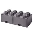 LEGO® Storage Storage Drawer - 8 Knobs - 50x25x18 - Mdesert