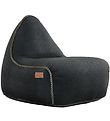 SACKit Sitzsack - Canvas Lounge Chair - 96 x 80 x 70 cm - Schwar