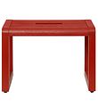 ferm Living Stool - Little Architect - 33x23x23 cm - Poppy red