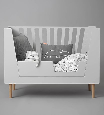 Done by Deer Bed Rail - Crib - 90.5x20 cm - Grey