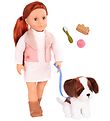 Our Generation Doll - 46 cm - Delphia w. Dog