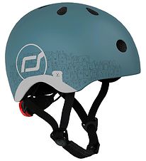 Scoot and Ride Cykelhjälm - Reflective Steel