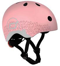 Scoot and Ride Cykelhjälm - Reflective Rose