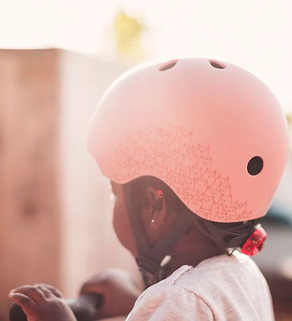 Scoot and Ride Bicycle Helmet - Reflective Rose