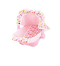 Götz Car Seat For Doll - Pink/Bordeaux