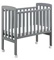Bino Bedside Crib - By-My-Side - 90x46x88 cm - Grey