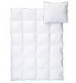 BabyDan Duvet/Cushion - Junior - 40x45/100x140 - Microfiber - Wh