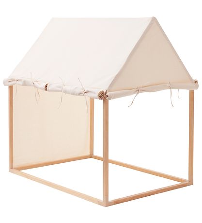 Kids Concept Play Tent - House - 110x84 cm - Nature White
