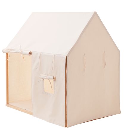 Kids Concept Play Tent - House - 110x84 cm - Nature White