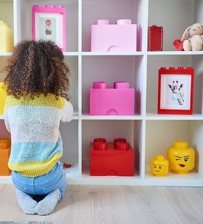 LEGO® Storage 수납함 - 소형 - 헤드 - 19cm - 블링크