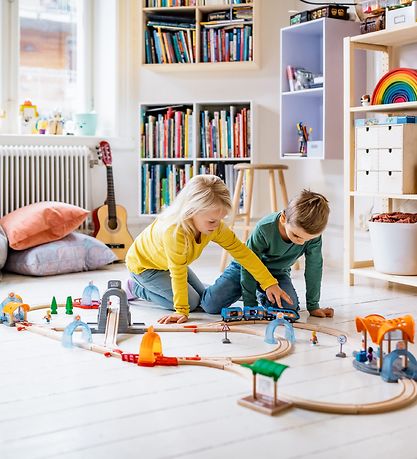 BRIO Lestarbraut - Action Tunnel Travel Setja - 37 Partar 33972