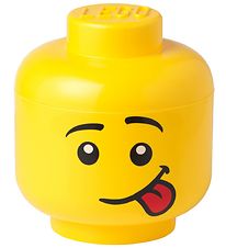 Boîte de rangement LEGO® Storage - Grand - Tête - 27 cm - Fou