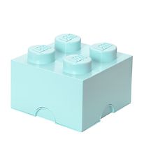 Boîte de rangement LEGO® Storage - 4 Boutons - 25x25x18 - Aqua L