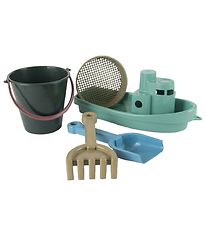 Dantoy Strandset Set - 5 Delar - Båt - Blue Marine Toys