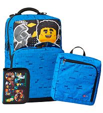 LEGO® School Backpack w. Gymsack/Pencil Case - City - Police Adv