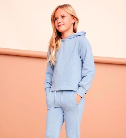 Name It Hoodie - NkfTekka - Dusty Blue