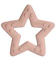 BIBS Teether - Star - Blush