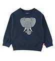 ANIMAL Sweatshirt - ANIMAL Bellow - Navy w. Elephant