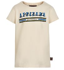 Creamie T-shirt - Attitude - Buttercream w. Print