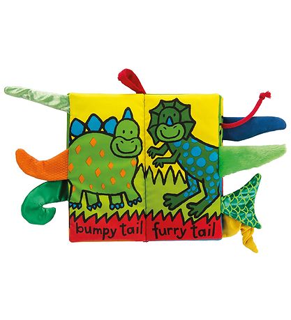 Jellycat Soft Book - Dino Tails - English