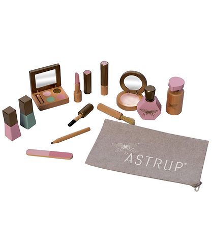 Jouet en bois by ASTRUP - 13 Parties - Set de Maquillage