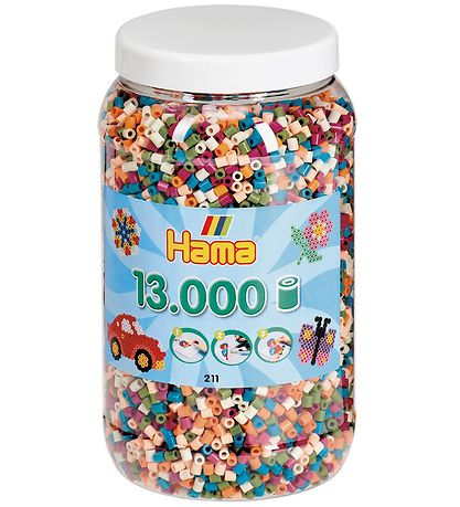 Hama Midi Perlen - 13.000 st. - 58 Mix