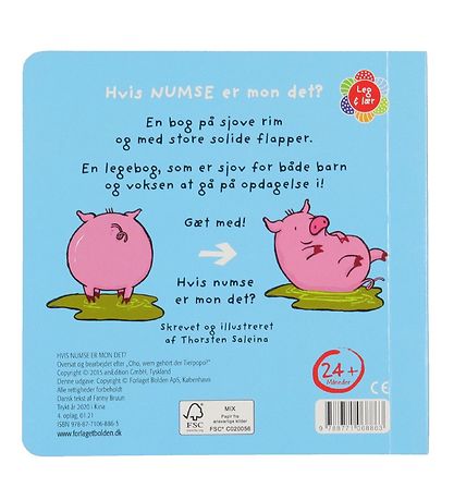Forlaget Bolden Picture Book - Whose Butt Is That? - Danish