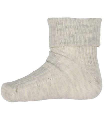 Minymo Sokkar - 3 Pakki - Rib - Bleikt Reykur