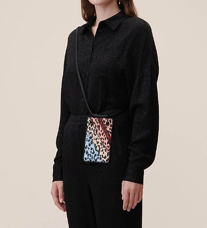 Lala Berlin Handtasche - Gill - gepatchten Leo