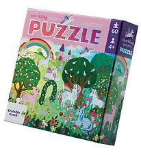 Crocodile Creek Puzzlespiel - 60 Teile - Funkelnd Unicorn