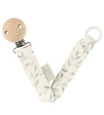 Cam Cam Pacifier Clip - Green Leaves