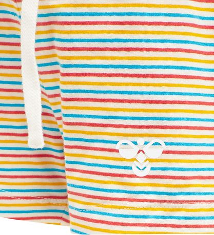 Hummel Shorts - hmlAlex - White w. Stripes
