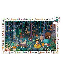 Djeco Puzzlespiel - 100 Teile - Zauberwald