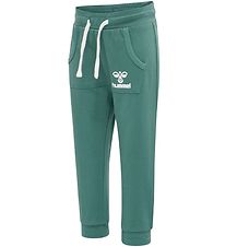Hummel Joggingbuxur - hmlFútta - Rykgrænt