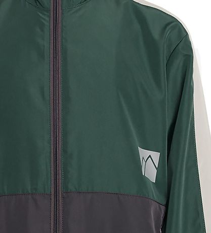 Grunt Jacke - Yas - Dunkelgrau/Dunkelgrün