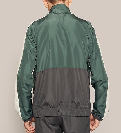 Grunt Jacke - Yas - Dunkelgrau/Dunkelgrün